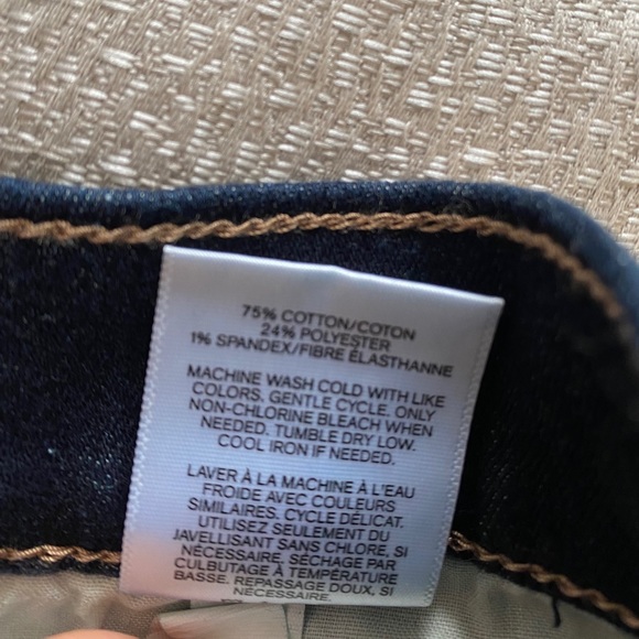 EXPRESS Mid Rise Ripped Jean Leggings - Picture 8 of 9